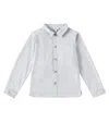 Donsje Bellare Cotton Shirt In Ice Blue