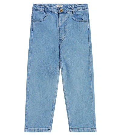 Donsje Kids' Bennie Jeans In Vintage Blue