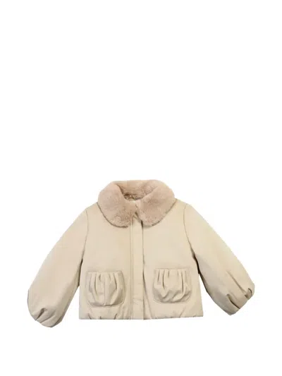 Donsje Kids' Bloci Bomber Jacket In Neutral