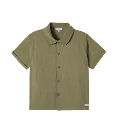 Donsje Kids' Brammie Shirt In Green