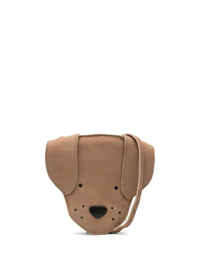 Donsje Kids' Britta Shoulder Bag In Brown