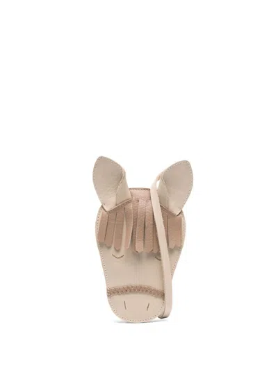 Donsje Kids' Britta Shoulder Bag In Brown