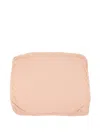 Donsje Bunny-embroidered Blanket In Pink
