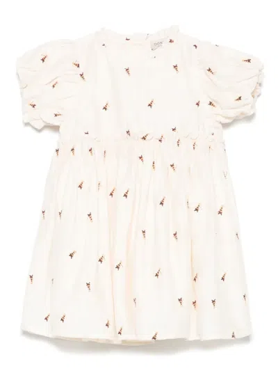 Donsje Babies' Clarize Dress In 中性色
