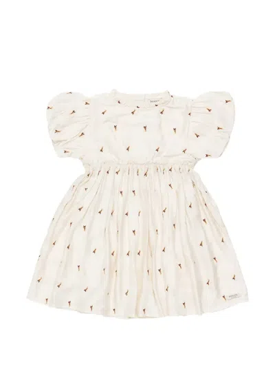 Donsje Kids' Clarize Dress In Neutral