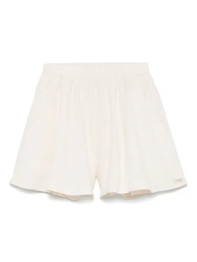 Donsje Kids' Crinkled Shorts In 中性色
