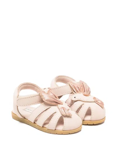 Donsje Babies' Cutout Leather Sandals In Multi