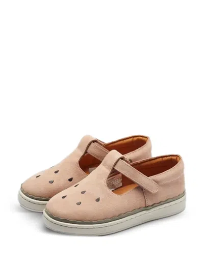 Donsje Kids' Cutout Strap Loafers In Multi