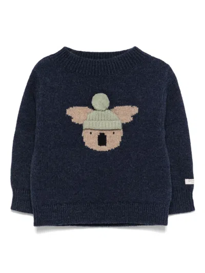 Donsje Babies' Denn Sweater In Blau