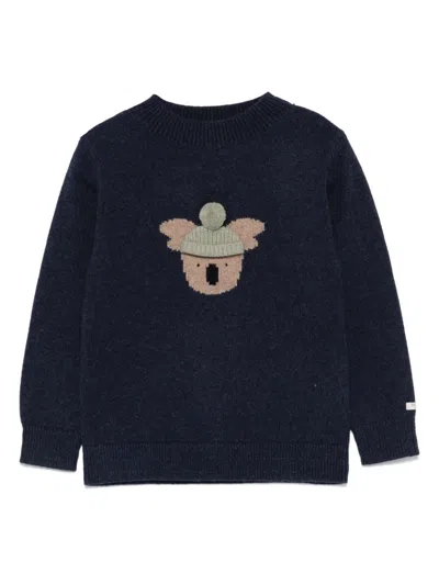 Donsje Kids' Denn Sweater In Blue