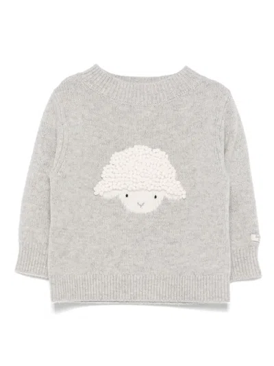 Donsje Babies' Denn Sweater In Grau