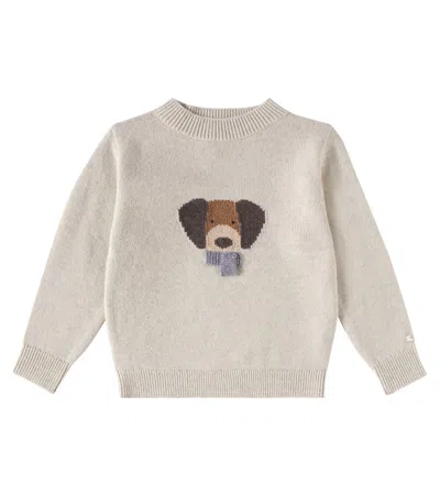 Donsje Kids' Denn Wool Sweater In Neutrals