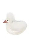Donsje Duck-shaped Hair Clip In White