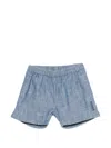 Donsje Elasticated Shorts In Blue