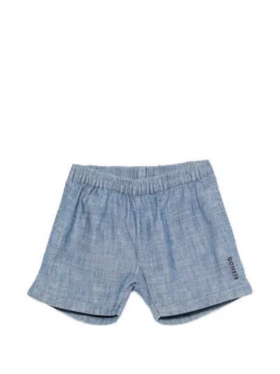Donsje Kids' Elasticated Shorts In Blue
