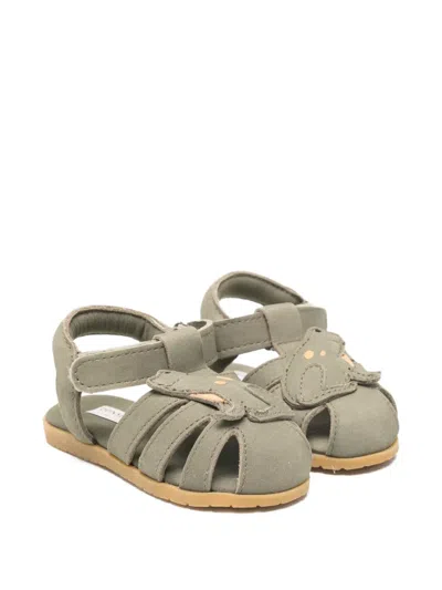 Donsje Babies' Elephant-appliqué Sandal In Multi