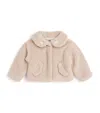 Donsje Embroidered Bell Bunnies Jacket In Brown