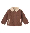 Donsje Esber Quilted Jacket In Brown