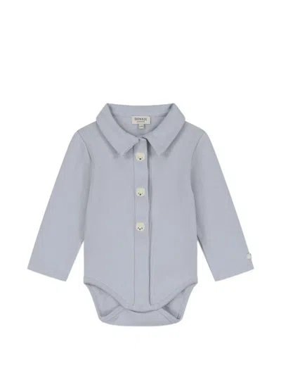 Donsje Babies' Finnian Bodysuit In Blue