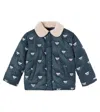 Donsje Florus Embroidered Jacket In Blue