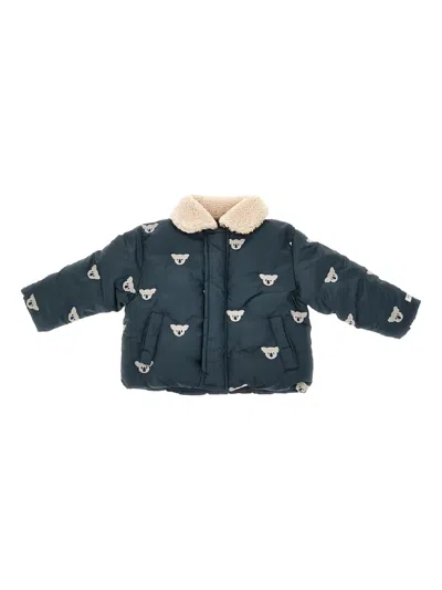 Donsje Babies' Florus Puffer Jacket In Blue