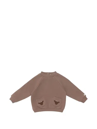 Donsje Kids' 포페 스웨터 In Neutral
