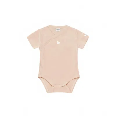 Donsje Babies' Girl's Cadey Bodysuit In Light Coral In Pink
