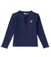 Donsje Bestickter Rashguard Harvie In Blau