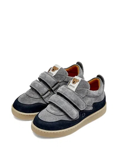 Donsje Kids' Ivalo Koala Panelled Sneakers In Gray