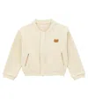 Donsje Jansan Embroidered Cotton-blend Jacket In Neutral