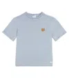 Donsje Jarne Embroidered Cotton T-shirt In Blue