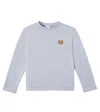 Donsje Jorijn Cotton Jersey Top In Blue