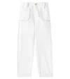 Donsje Josefine Cotton And Linen Pants In White
