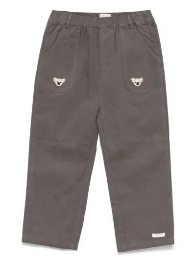 Donsje Kids' Kassim Trousers In Grey