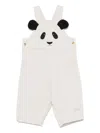 Donsje Kladi Dungarees In Neutrals