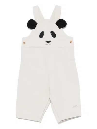 Donsje Babies' Kladi Dungarees In Neutrals