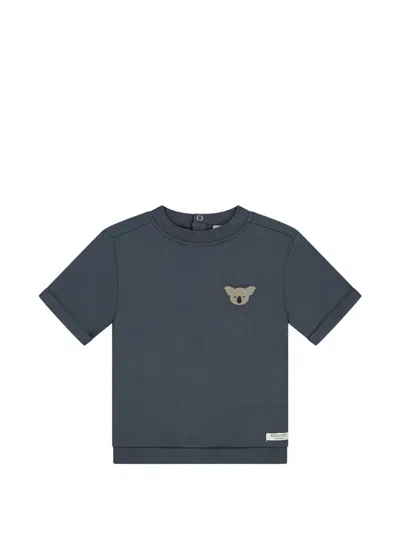 Donsje Babies' Koala-appliqué T-shirt In Blue