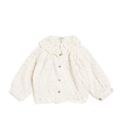 Donsje Kids' Lace Mailien Blouse In White