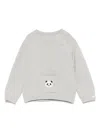 Donsje Baby Loeke Cotton Sweater In Grau