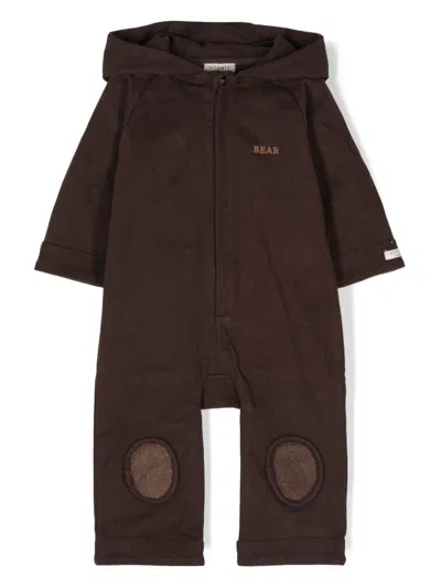 Donsje Babies' Lonik Jumpsuit In Brown