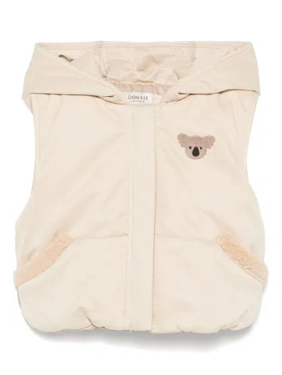Donsje Babies' Luijx Gilet In Neutrals
