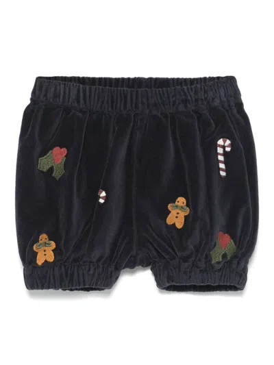 Donsje Babies' Lukasz Bloomers In Blue