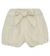 Donsje Maryse Cotton Shorts In Olive Grey