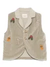 Donsje Mauck Gilet In Green