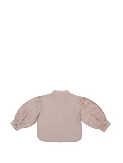 Donsje Kids' Mieke Blouse In Pink