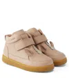 Donsje Mika Unicorn Leather Booties In Pink