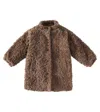 Donsje Mila Teddy Jacket In Braun