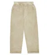 Donsje Moshe Cotton Corduroy Pants In Green Taupe