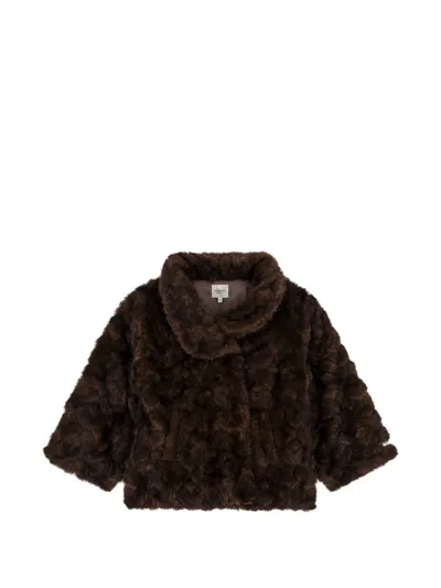 Donsje Kids' Noekie Jacket In Brown