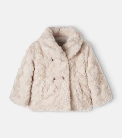 Donsje Noekie Teddy Jacket In Brown